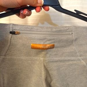 Copper Fit sz L women's gray athletic leggings